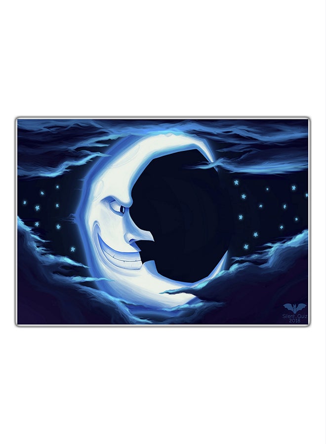 Fast Print Decorative Printed Tableau Painting Multicolour 21x14.8cm