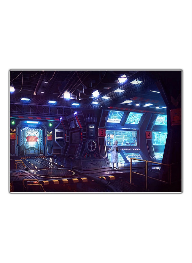 فاست برينت لوحة فنية مطبوعة للزينة متعدد الألوان 21x14.8سم