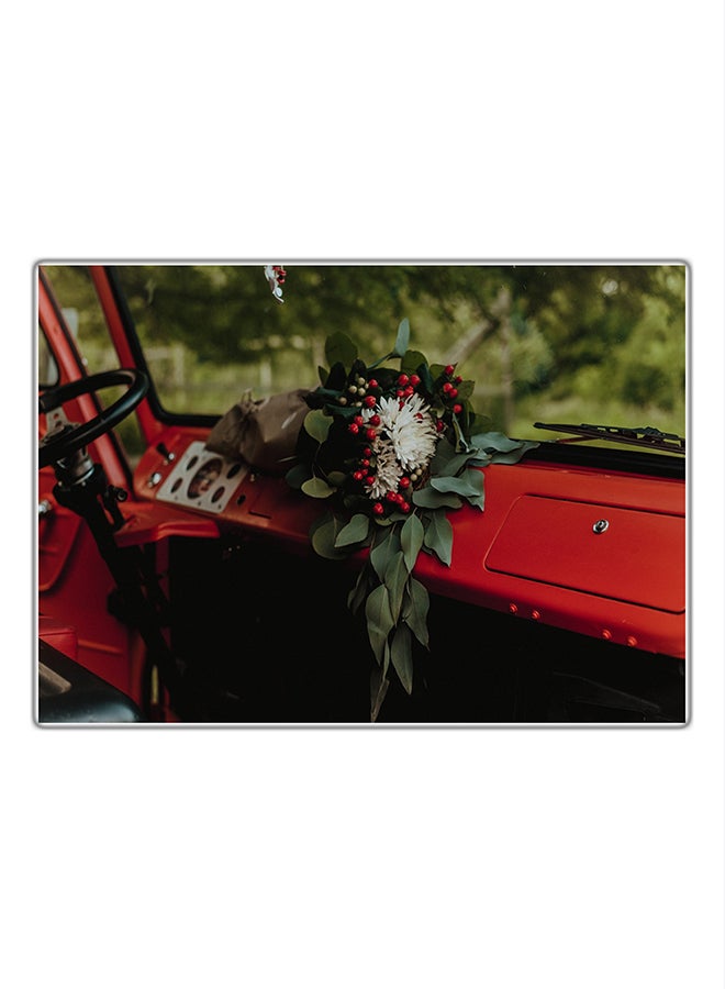 لوحة فنية مطبوعة للزينة متعدد الألوان