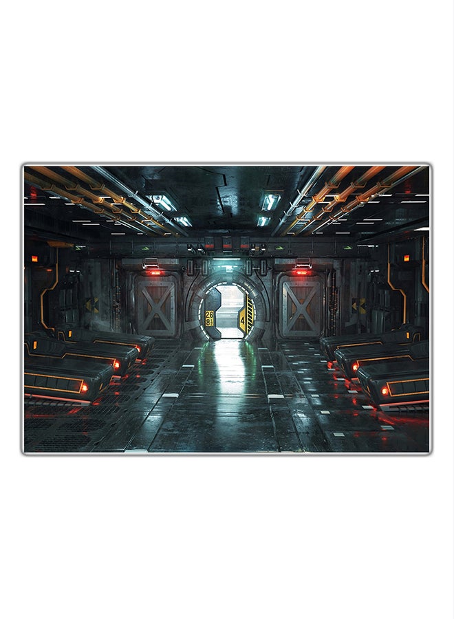 فاست برينت لوحة فنية مطبوعة للزينة متعدد الألوان 21x14.8سم