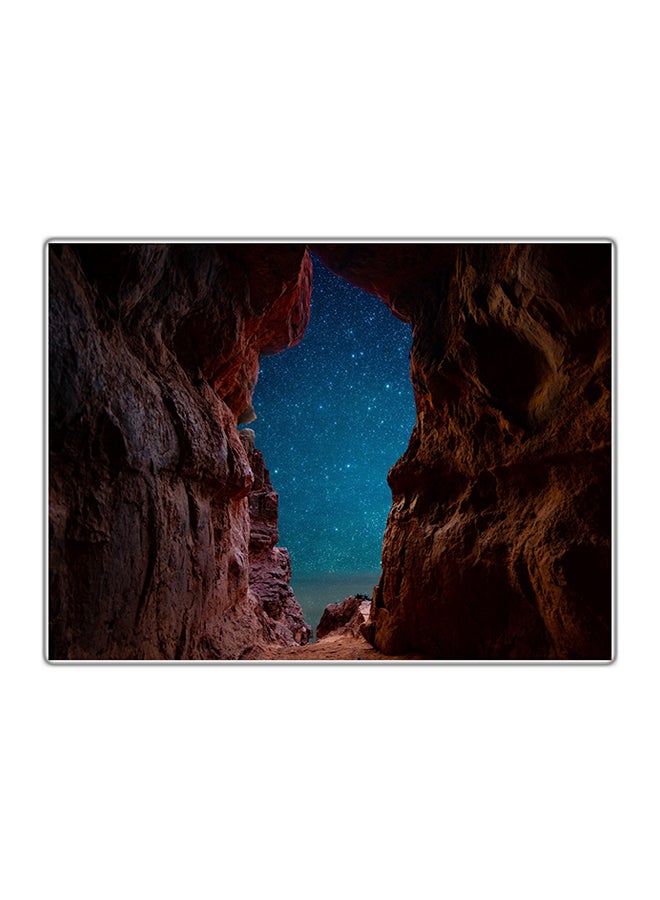 Fast Print Decorative Printed Tableau Painting Multicolour 14.8x10.5cm