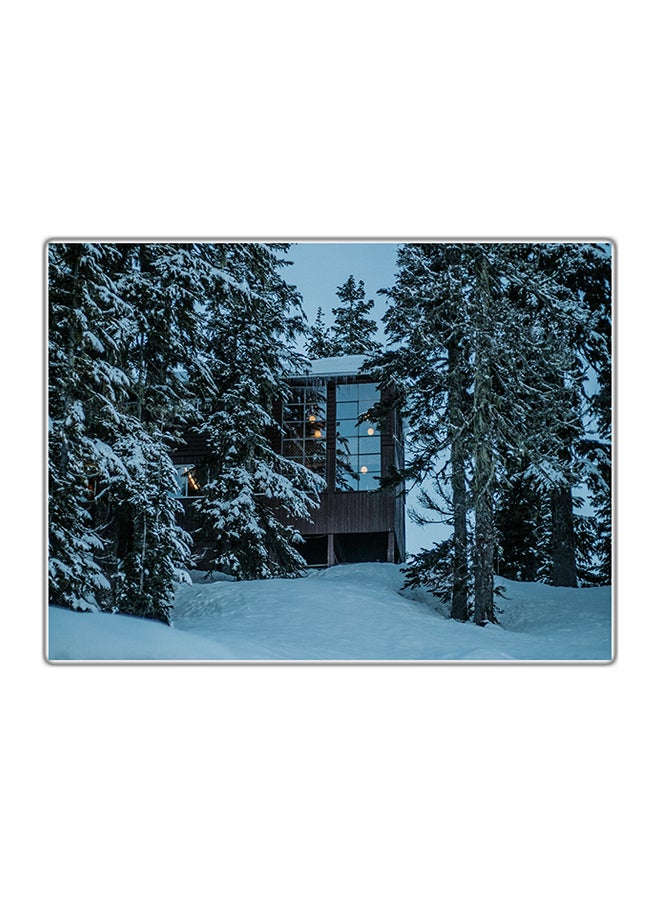 لوحة فنية مطبوعة للزينة متعدد الألوان 14.8x10.5سم