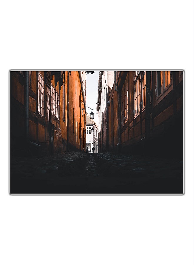 Decorative Printed Tableau Painting Multicolour 21x14.8cm