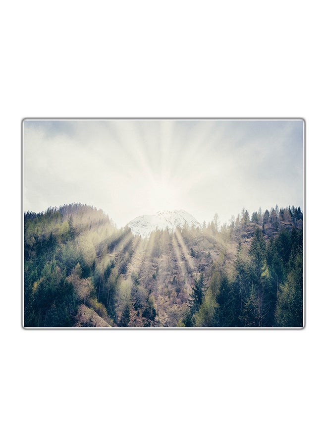 لوحة فنية مطبوعة للزينة متعدد الألوان 14.8x10.5سم