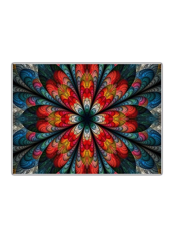 Decorative Printed Tableau Multicolour 14.8x10.5cm