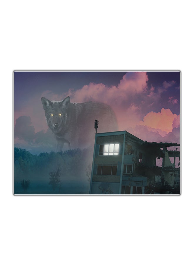 Fast Print Decorative Printed Tableau Multicolour 14.8x10.5cm