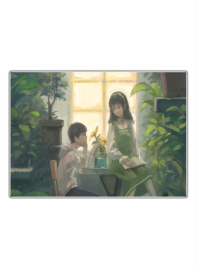 فاست برينت لوحة فنية مطبوعة للزينة متعدد الألوان 21x14.8سم