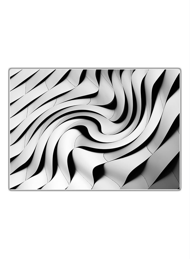 فاست برينت لوحة فنية مطبوعة للزينة أسود/ أبيض 21x14.8سم