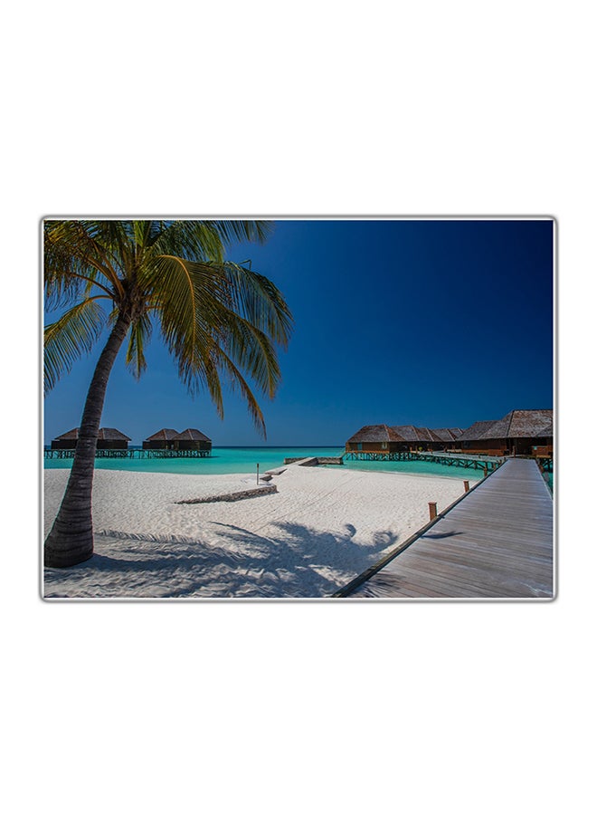 Fast Print Decorative Printed Tableau Painting Multicolour 14.8x10.5cm