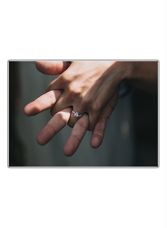 فاست برينت لوحة فنية مطبوعة للزينة متعدد الألوان 21x14.8سم