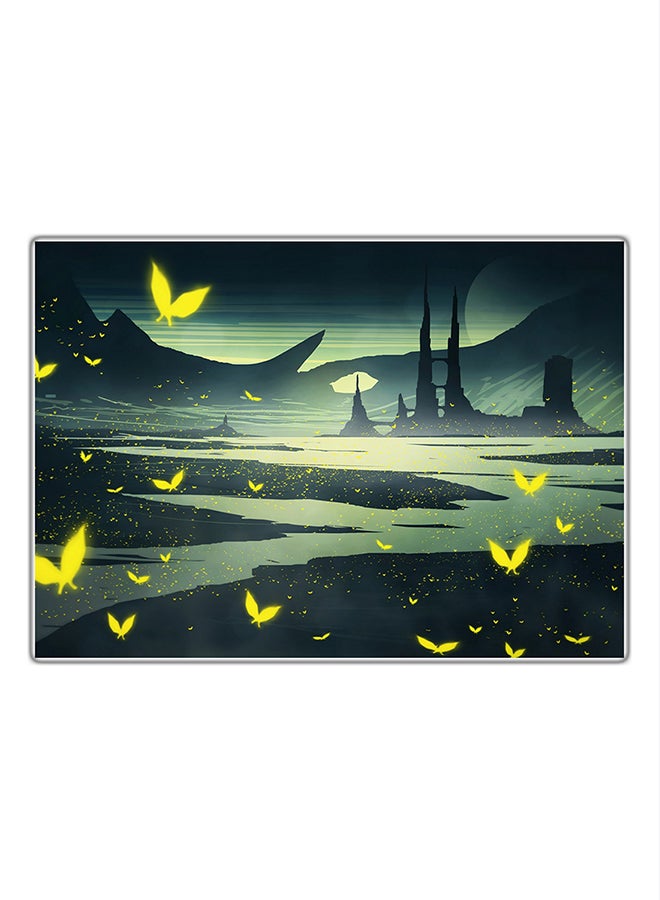 فاست برينت لوحة فنية مطبوعة للزينة متعدد الألوان 21x14.8سم