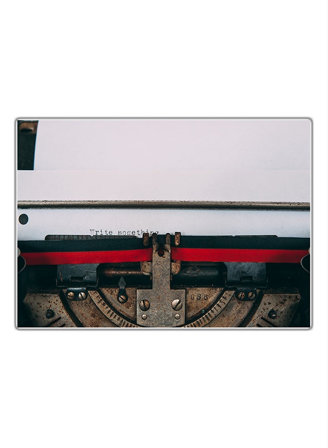 لوحة فنية مطبوعة للزينة متعدد الألوان 21x14.8سم