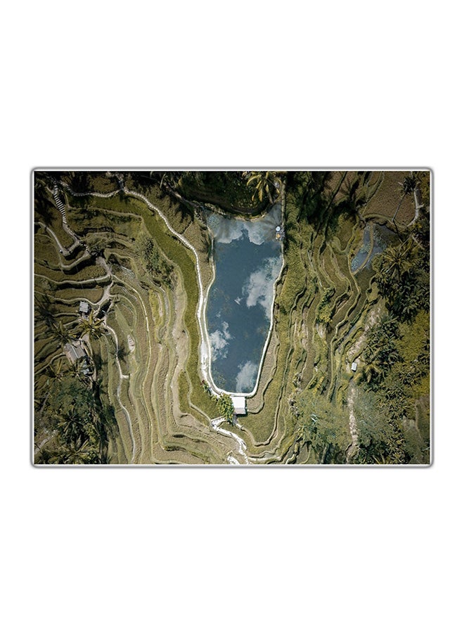 Fast Print Decorative Printed Tableau Painting Multicolour 14.8x10.5cm