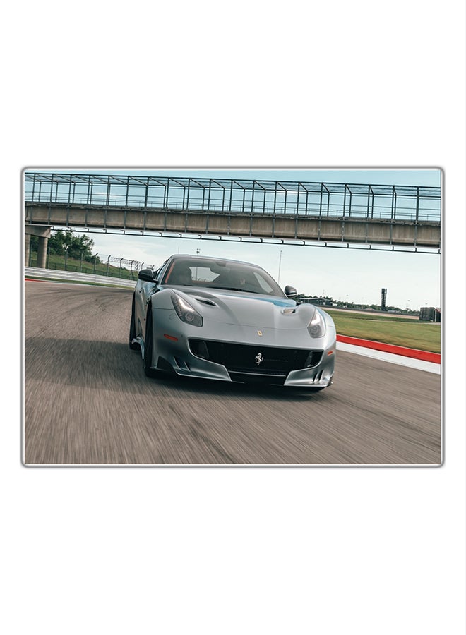 Decorative Printed Tableau Painting Multicolour 21x14.8cm