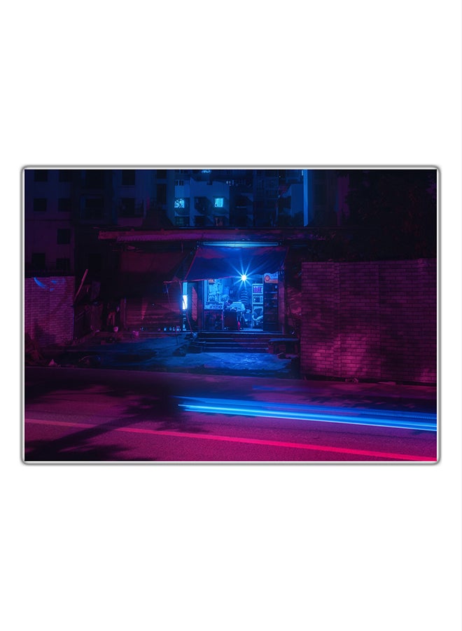 فاست برينت لوحة فنية مطبوعة للزينة متعدد الألوان 21x14.8سم