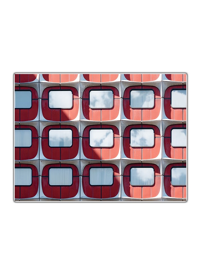 Decorative Printed Tableau Painting Multicolour 14.8x10.5cm