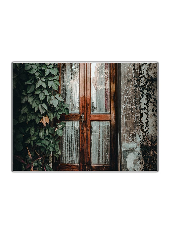 Decorative Printed Tableau Painting Multicolour 14.8x10.5cm