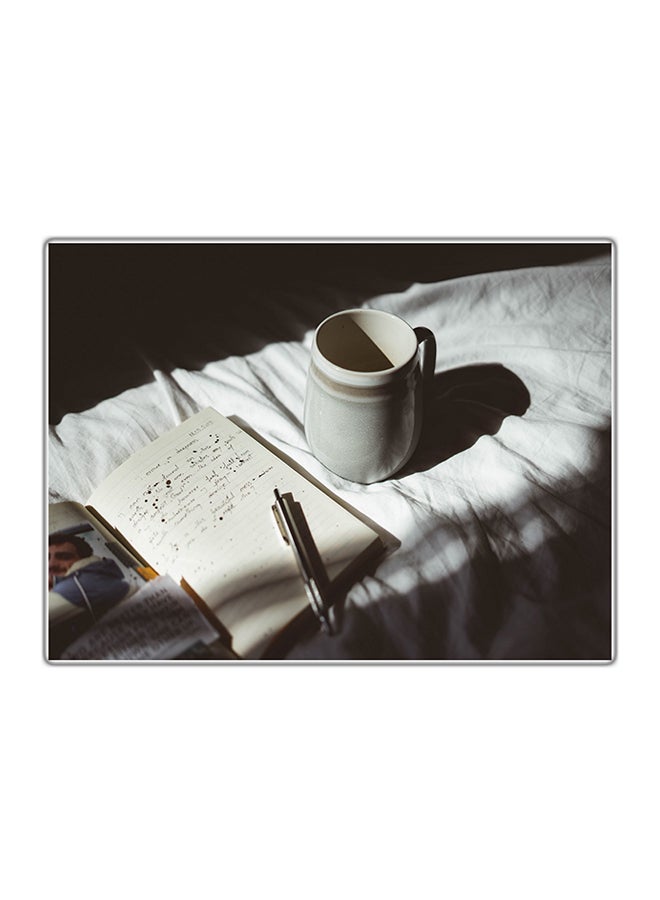 لوحة فنية مطبوعة للزينة متعدد الألوان 14.8x10.5سم