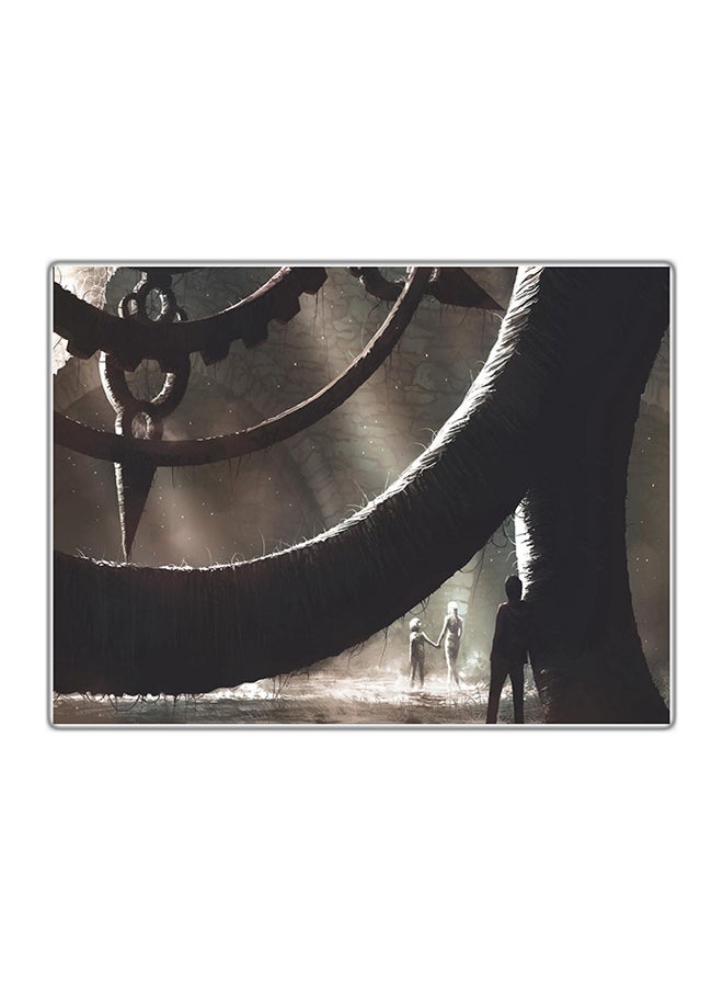 Fast Print Decorative Printed Tableau Multicolour 14.8x10.5cm