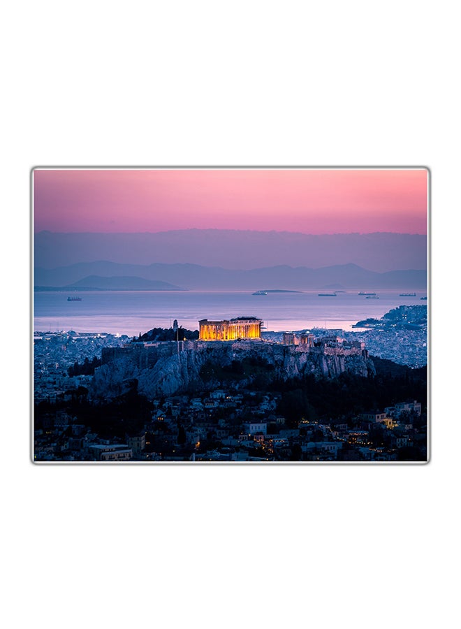 لوحة فنية مطبوعة للزينة متعدد الألوان 14.8x10.5سم