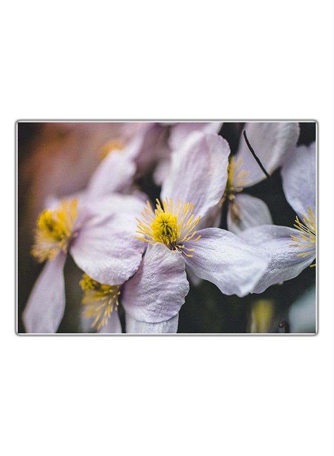 لوحة فنية مطبوعة للزينة متعدد الألوان 21x14.8سم