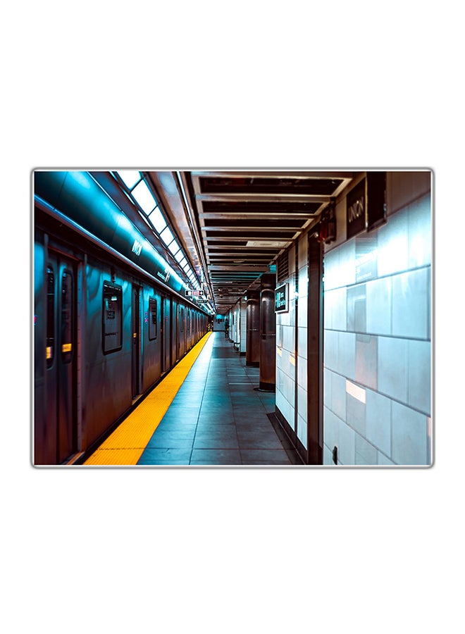 فاست برينت لوحة فنية مطبوعة للزينة متعدد الألوان 14.8x10.5سم