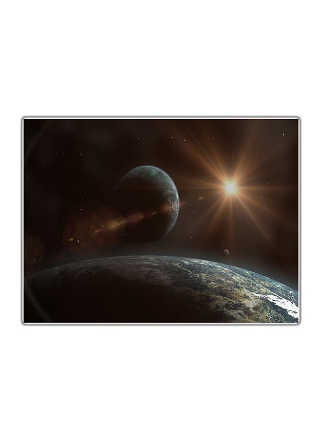 فاست برينت لوحة فنية مطبوعة للزينة متعدد الألوان 14.8x10.5سم