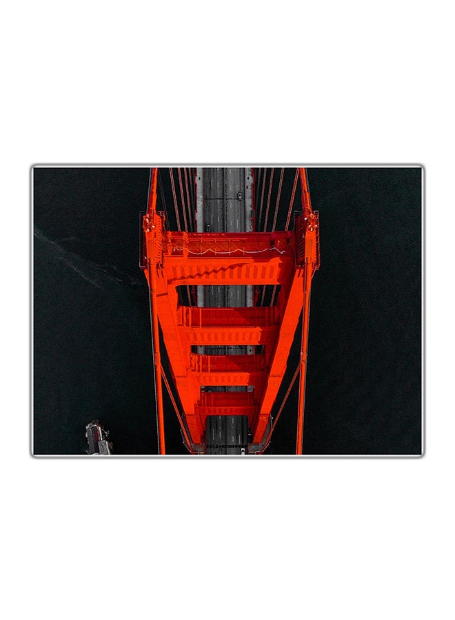 فاست برينت لوحة فنية مطبوعة للزينة متعدد الألوان 14.8x10.5سم