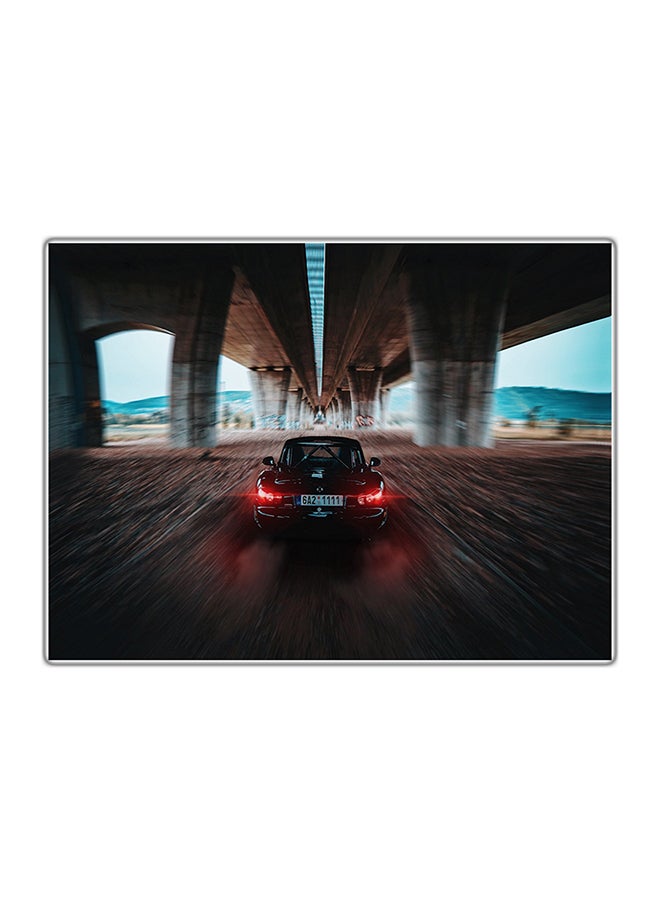 فاست برينت لوحة فنية مطبوعة للزينة متعدد الألوان 14.8x10.5سم