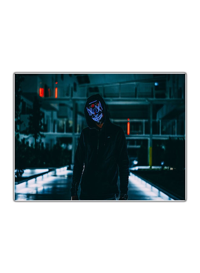 Fast Print Decorative Printed Tableau Painting Multicolour 14.8x10.5cm