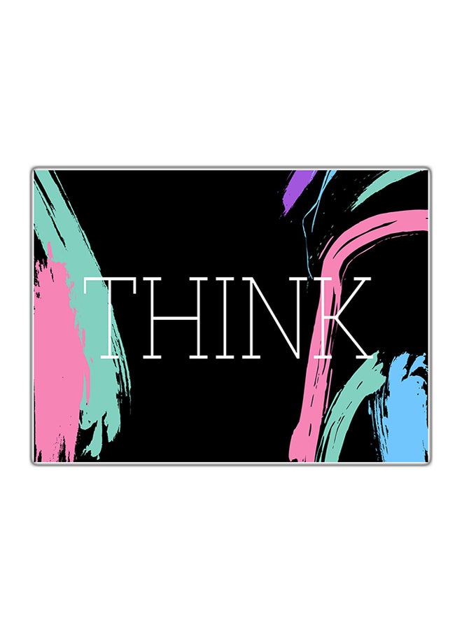 لوحة فنية مطبوعة للزينة متعدد الألوان 14.8x10.5سم