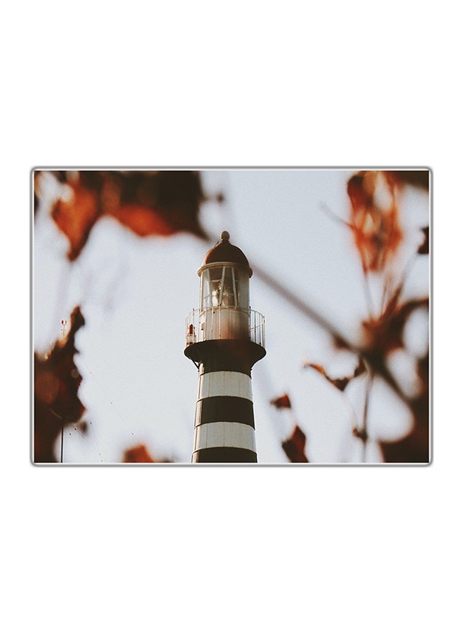 Decorative Printed Tableau Painting Multicolour 14.8x10.5cm