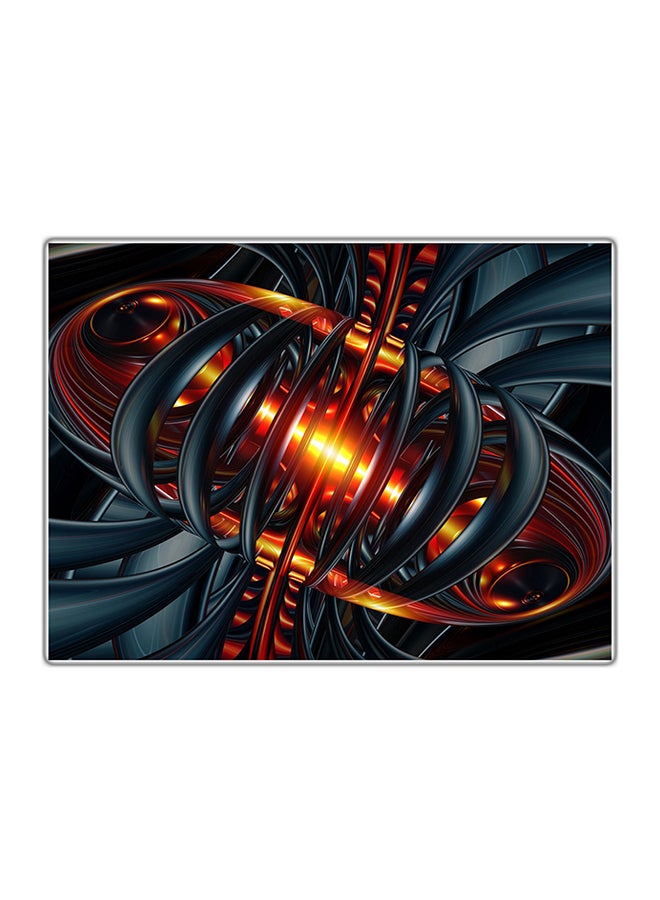 Decorative Printed Tableau Painting Multicolour 14.8x10.5cm