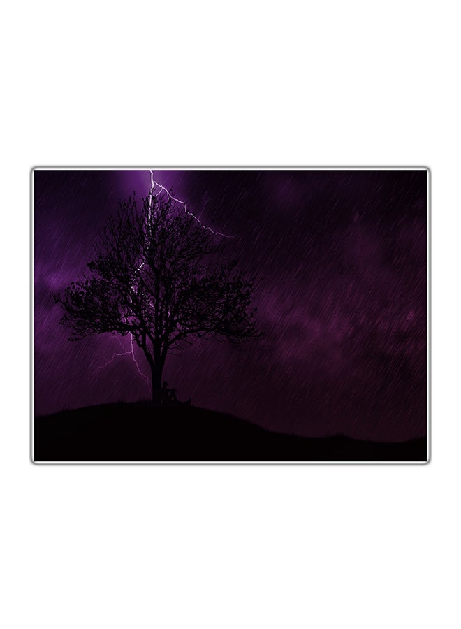 Decorative Printed Tableau Painting Multicolour 14.8x10.5cm