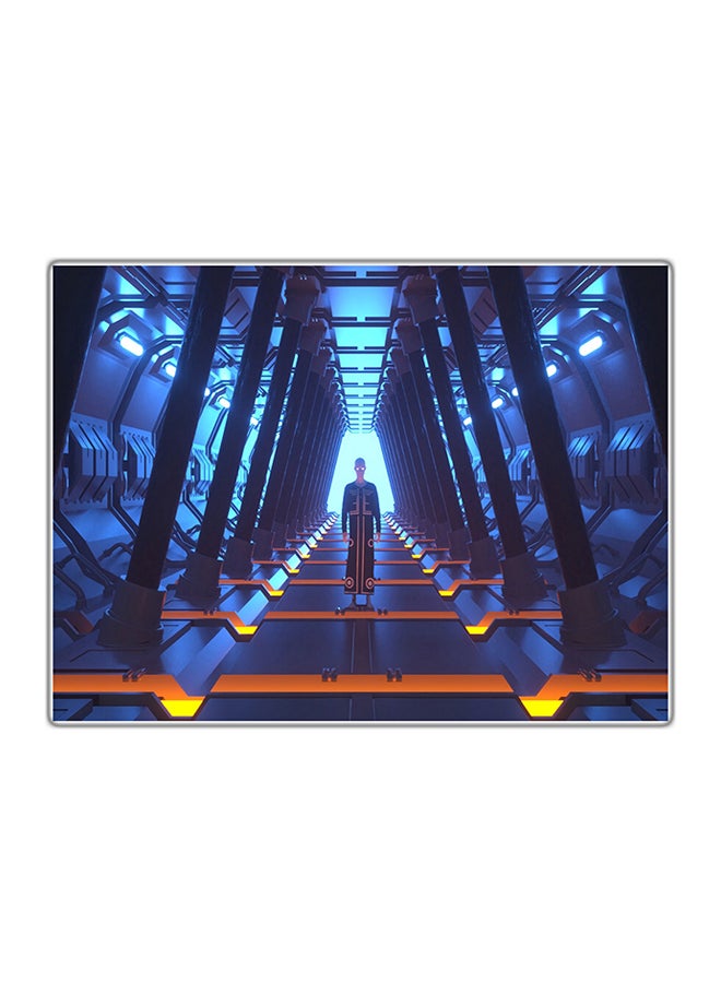 لوحة فنية مطبوعة للزينة متعدد الألوان 14.8x10.5سم