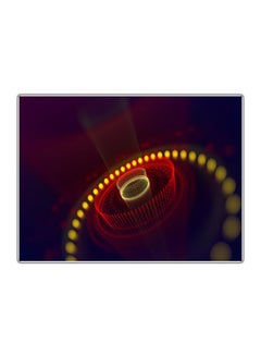 Decorative Printed Tableau Painting Multicolour 14.8x10.5cm