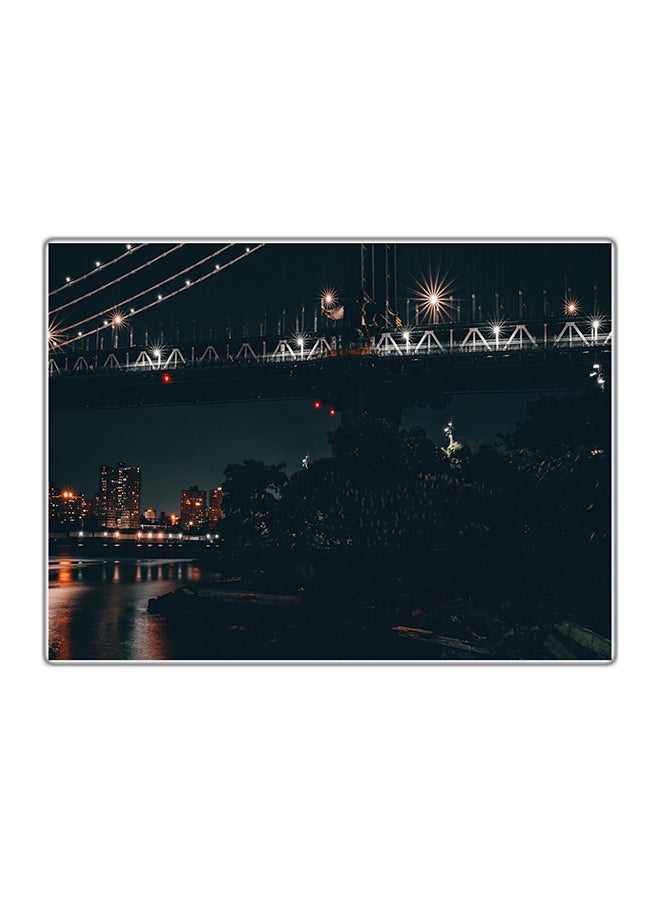 Decorative Printed Tableau Painting Multicolor