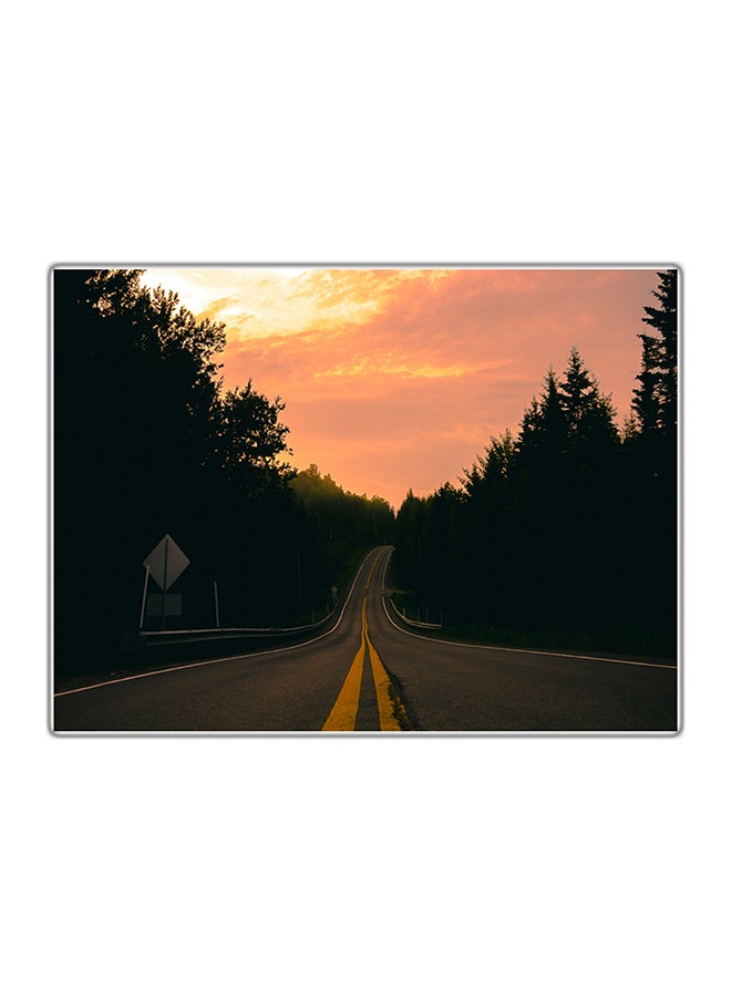 فاست برينت لوحة فنية مطبوعة للزينة متعدد الألوان