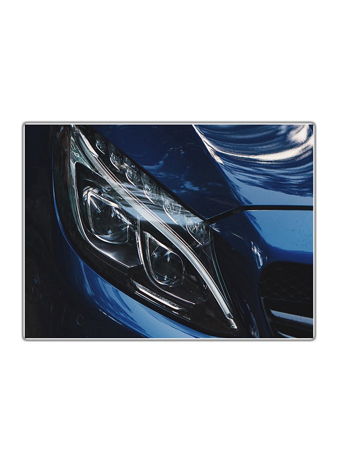 Decorative Printed Tableau Painting Multicolour 14.8x10.5cm