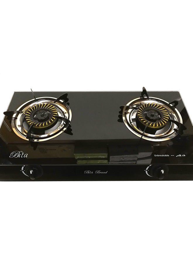 بيتا موقد غاز بشعلتين 1302 أسود - Image 2