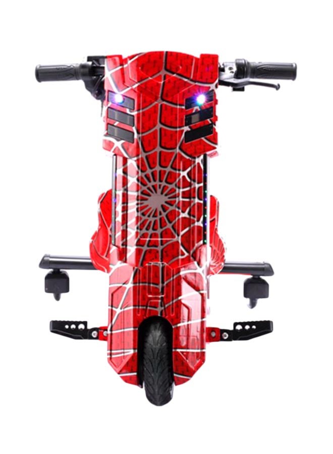 Cool Baby Spider Man Print Electric Foldable Ride-On Scooter Red 70 x 21cm - Image 1