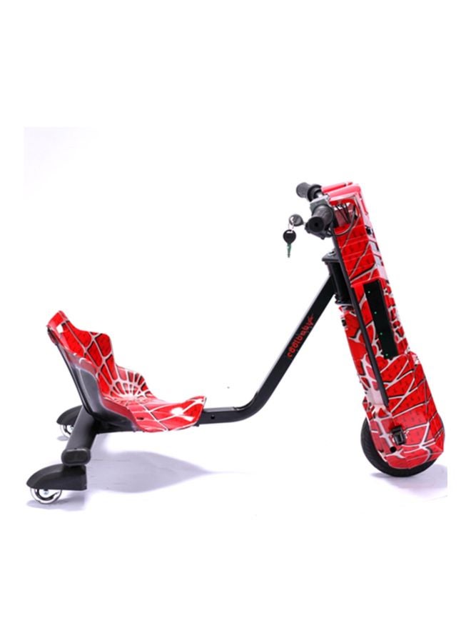 Cool Baby Spider Man Print Electric Foldable Ride-On Scooter Red 70 x 21cm - Image 3