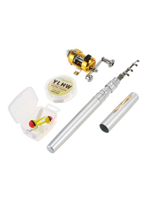 10-Piece Pen Fishing Rod With Reel Fishing Kit
