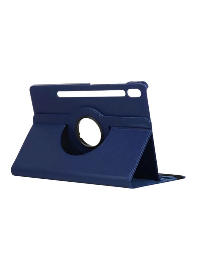 Rotating Flip Cover For Samsung Galaxy Tablet S6 10.5-Inch (2019) Blue - Image 1