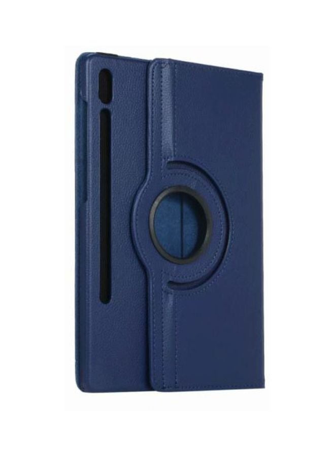 Rotating Flip Cover For Samsung Galaxy Tablet S6 10.5-Inch (2019) Blue - Image 2