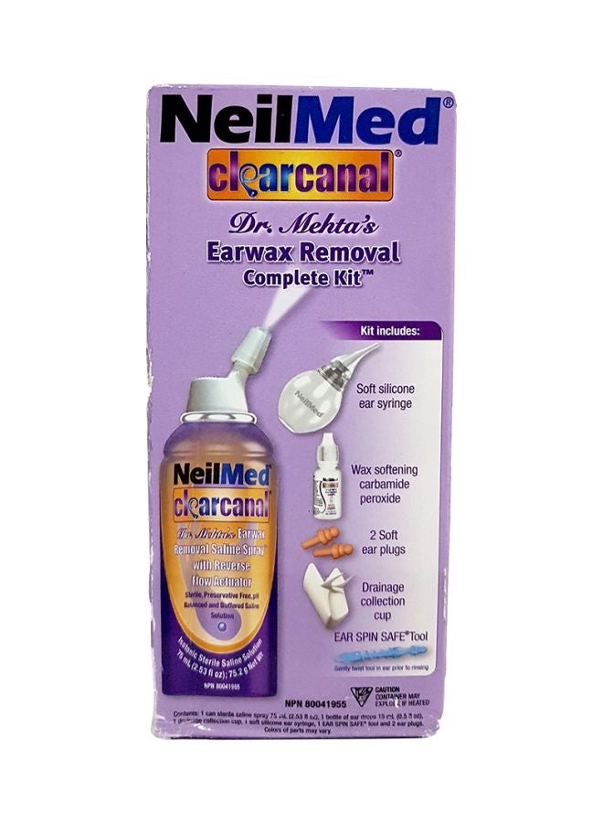 Generic Clearcanal Ear Wax Removal Complete Kit 