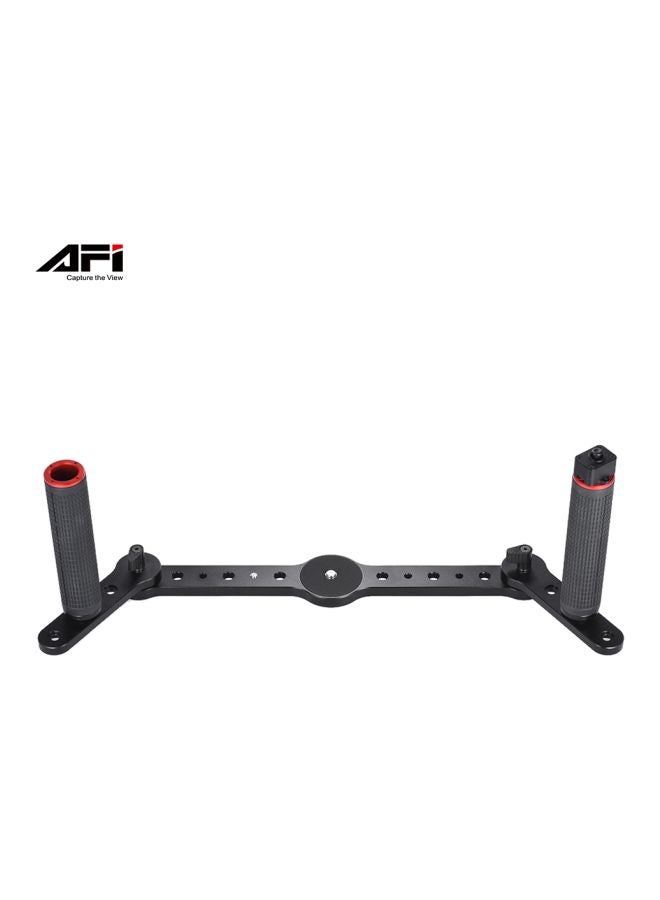 Dual Grip Gimbal Handle With Joystick Control Black