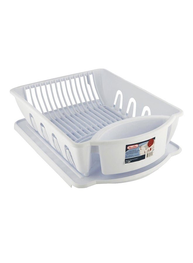 Sterilite - 2-Piece Ultra Sink Set White 21 x 14 x 6inch - Image 1