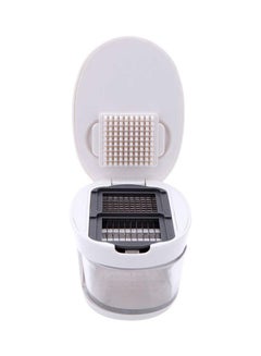 AS SEEN ON TV 3-In-1 Garlic Chopper White 3 x 2.5 x 4inch  - Image 3