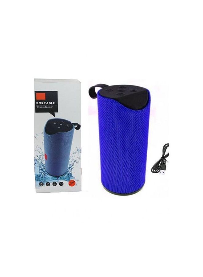 Generic TG113 Portable Bluetooth Speaker Blue/Black  - Image 4